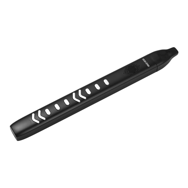 Mistaha Digital Wind Instrument with 10 Sound Effects/3 Levels of Breath Sensitivity/12 Semitones/Bluetooth Connection Built-in Lithium Battery White, Black Optional