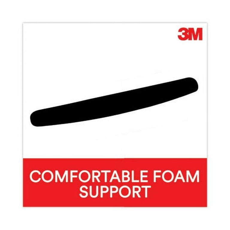 Antimicrobial Foam Keyboard Wrist Rest, 18 x 2.75, Black Antimicrobial Foam Keyboard Wrist Rest, 18 x 2.75, Black