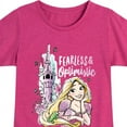 thumbnail image 3 of Disney Princess - Fearless & Optimistic - Toddler & Youth Girls Short Sleeve Graphic T-Shirt, 3 of 5