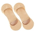 thumbnail image 1 of Milaget Chaussettes Invisibles Coupe Basse pour Femmes, Invisibles, Extensibles, Décontractées, Bateau, Chair, 1 of 6