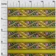 thumbnail image 1 of oneOone Organic Cotton Poplin Twill Fabric Stripe|Chevron & Floral Block Printed Craft Fabric BTY 42 Inch Wide, 1 of 1