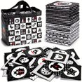 thumbnail image 2 of LEEYNEER Baby High Contrast Sensory Learning Cards - Interactive Black & White Activity Toys with -Inspired Patterns for 0-36 Months | Cognitive  Motor Skills Development | Touch-Sensitiv, 2 of 5