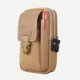 thumbnail image 5 of Riñonera de lona de cuero genuino para hombre bolso para teléfono Likrtyny bolso para la cintura cartera para cinturón, 5 of 9