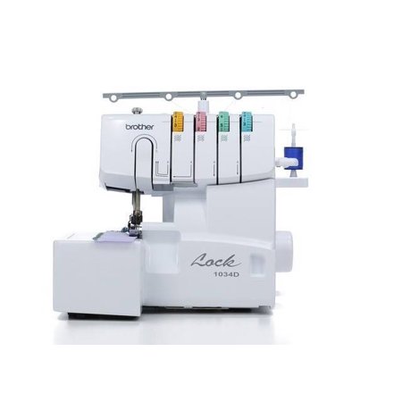 Brother 1034D 3 or 4 Thread Serger with Easy Lay In Threading with Differential (Best Serger Machine 2019)