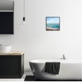 thumbnail image 2 of Stupell Industries Waterfront Town Ocean Scenery Painting Black Framed Art Print Wall Art, Design by Grace Popp, 2 of 7
