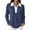 4# Navy, variant on Womens Fall Button Polo Knit Dressy Casual Lightweight Sweaters Collared Work Business Pullover, Cute V Neck Long Sleeve Tops, Basic Warm Winter 2026 Trendy