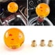 thumbnail image 5 of Perilla De Cambio De Marcha Rara Universal Perillas De Cambio De Coche De Cristal Acrílico Con Adaptadores De Tuerca De Tornillo Encabezado De Engranaje De Personalidad Universal Para Modificación De Guardurnaity VI009238-03, 5 of 7