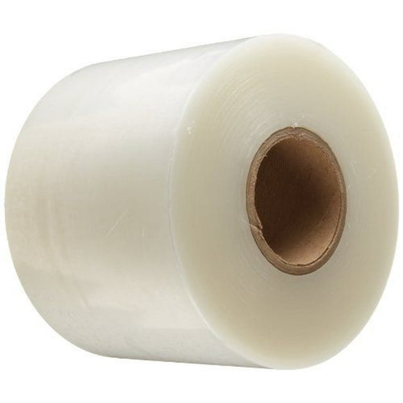 TapeCase TC3001-302CL Removable Polyethylene Film Tape Low Acrylic Adhesive - 3 mil Protective Film 6" x 1000' (1 Roll)