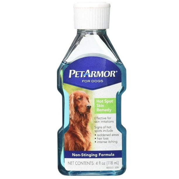PetArmor Hot Spot Skin Remedy for Dogs NonStinging Formula 4 oz Pack