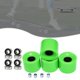 thumbnail image 5 of Juego de 4 ruedas de patineta Soledad PU de 60 mm 78A con cojinetes y espaciadores de acero alto, 5 of 8