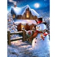 thumbnail image 1 of Resina Diamante Muñeco Nieve Diamante 30*40CMyc577, 1 of 10