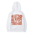 thumbnail image 5 of Vividxx Hoodies For Girls Long Sleeve Soft Sweatshirt Letter Print Kids Cute Pullovers Top Fashion Casual Hoodie For Fall Winter Classic 2-3 Years, 5 of 5