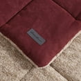 thumbnail image 6 of Eddie Bauer Sherwood Microsuede Red 3 Piece Comforter Set, King, 6 of 6