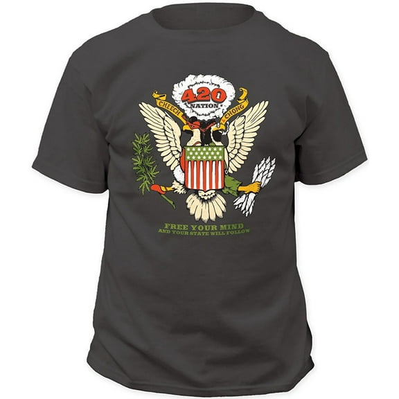 420 Nation Adult T-Shirt