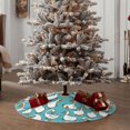 thumbnail image 4 of Fotbe Cartoon Funny Goose Pattern Christmas Tree Skirt, Tree Skirts Plush Christmas Decorations, Christmas Tree Skirts Xmas Decorations Holiday Party Decor-30", 4 of 6