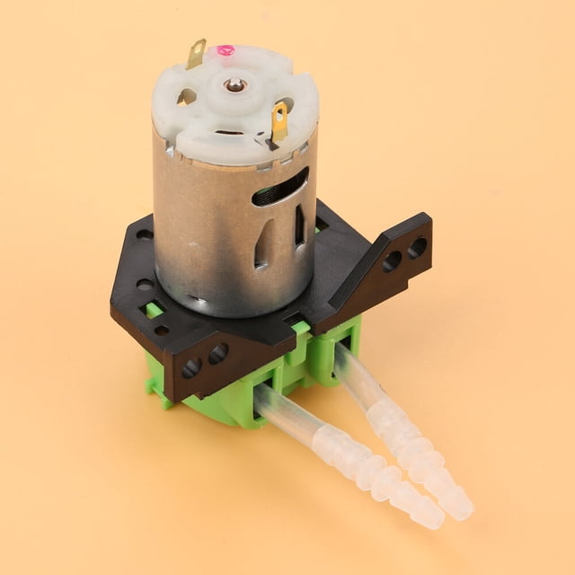DC12V/24V Dosing Pump Peristaltic Pump Dosing Pump Tube Head For Aquarium Lab Chemical Analysis