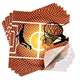 thumbnail image 3 of Juego de cubiertos para fiesta de baloncesto, bandeja de papel desechable, vaso de papel, decoración para fiesta escolar, 3 of 6
