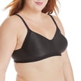 thumbnail image 4 of Hanes Womens X-Temp Foam Wirefree Bra, L, Black, 4 of 4