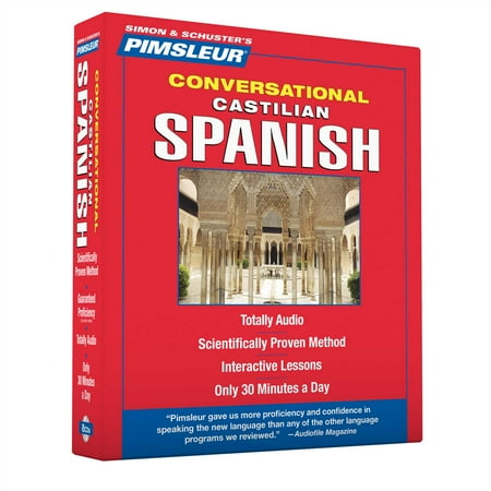 Pimsleur Spanish (Castilian) Conversational Course - Level 1 Lessons 1-16 CD : Learn to Speak and Understand Castilian Spanish with Pimsleur Language