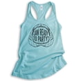 thumbnail image 1 of Jaw Ready To Party Tank Top, Ladies Racerback Tank Top, Shark Tank, Pun Tank, Party Tank, Shark Jaw Tank, Cancun, XX-Large, 1 of 3