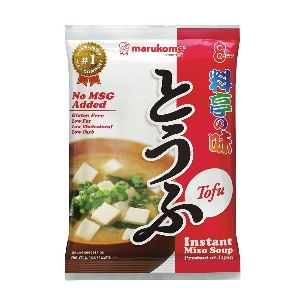 Marukome Instant Miso Soup, Tofu, 5.4 Ounce