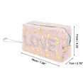 thumbnail image 2 of Unique Bargains 1 Pc Women Portable Leopard Sequin LOVE Makeup Bag for Travel Vacation Plush Pink, 2 of 3