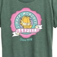 thumbnail image 3 of Garfield - I Hate Mondays Badge - Women's Short Sleeve Graphic T-Shirt, 3 of 5