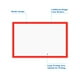 thumbnail image 4 of EeaseMX 300 etiquetas autoadhesivas con borde de colores para nombres, etiquetas en blanco, útiles escolares, 4 of 7
