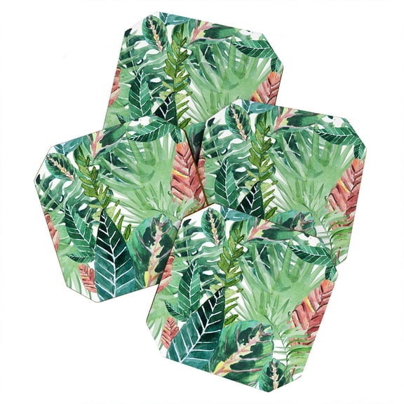 Society6 Gale Switzer Havana Jungle Set of 4 Coasters