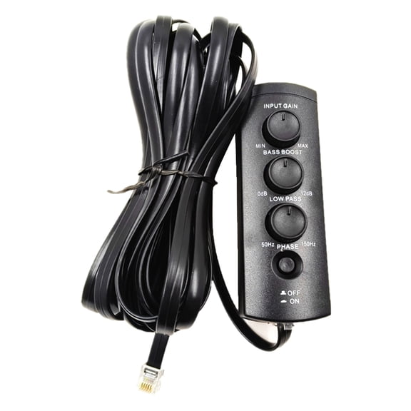Small Spare Tire Subwoofer Amplifier Sound Enhancement for Enhanced Bass & Easy Volumes Control in Car Sound Systems