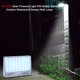 thumbnail image 1 of Lámpara de pared impermeable al aire libre del jardín del sensor de movimiento PIR de la luz accionada solar de la aleación de aluminio 48 LED, 1 of 8