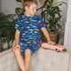 thumbnail image 3 of Balery Submarines And Whales Conjunto de Pijama Infantil de Manga Corta con Estampado – Ropa de Dormir de Algodón Suave-X-Large, 3 of 5