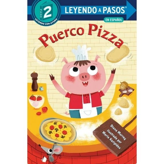 Leyendo a Pasos (Step Into Reading) Puerco Pizza (Pizza Pig Spanish Edition), (Paperback)