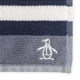 thumbnail image 2 of The Original Penguin, Toalla de Algodón en Medio Baño, blancos con rayado en tonos Azules y Grises, Breaker., 2 of 5