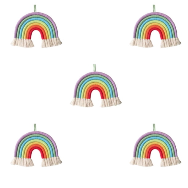 Advancent Separadores de ambientes decorativos con diseño de estilo étnico con hilo de algodón de alta No. 5 1 Type2 NO2