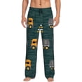 thumbnail image 2 of Kdxio Big Machine Print Men's Sleep Pajama Pant Lounge Pants with Pockets, 2 of 8