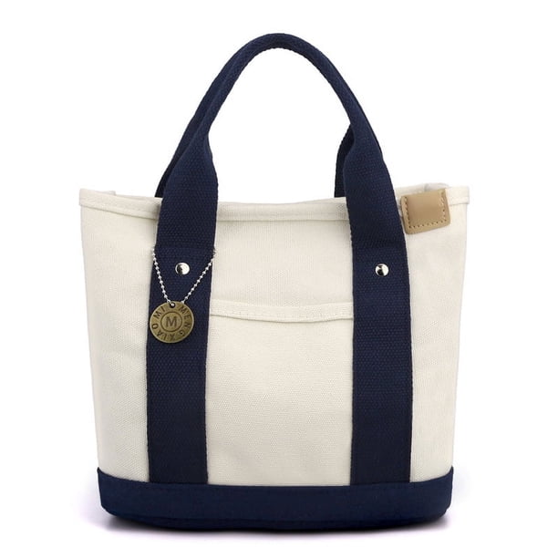 Bolsa de lona Bolsa de almuerzo portátil Bolsa de momia Bolsa de almuerzo simple Bolsa de lona Bolsa de regalo Bolsa de almacenamiento conveniente