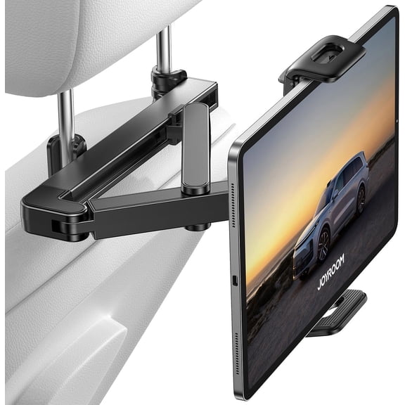 Tablet iPad Holder for Car Headrest, [Triangle Structure] iPad Car Mount Backseat, Road Trip Essentials for Kids, Tablet Car Mount for iPad Pro, Air, Mini, Galaxy, Switch, 4.7-13" Device