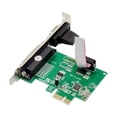 thumbnail image 3 of ST39 PCIe X1 CH382L 1S1P RS232+LTP1 End Control Expansion Card, 3 of 5