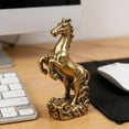 thumbnail image 4 of 1 Pcs Brass Horse Statue Chinese Feng Shui Figurine with Cloud Base, 2 Inch Desktop Ornament for Home Office Decor, 2026 Year of the Horse Collectible Craft Gift, 4 of 8