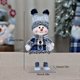 thumbnail image 3 of Figura Muñeco Nieve Felpa Tela Regalos Multiusos Navidad para, 3 of 9