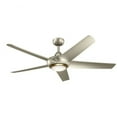 thumbnail image 4 of 330089NI Kichler Lighting Kapono - Ceiling Fan with Light Kit - with Transitional inspirations - 13.5 inches tall by 52 inches wide-Brushed Nickel, 4 of 5