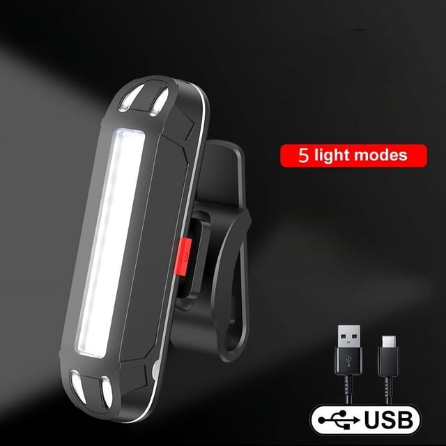 SUTENGDA Illuminate Your Ride with X-TIGER Ultra Bright USB Rechargeable Bike Tail Light for Road and Mountain Bikes