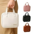 thumbnail image 2 of Fashionable PU Makeup Pouch Wash Toiletry Storage Bag for Women's Travel Needs, 2 of 8