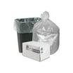 Inteplast 24x31 Inch Natural Trash Bags - 1000 Count, 7 Mic Thickness, For 12-16 Gallon Cans, High-Density