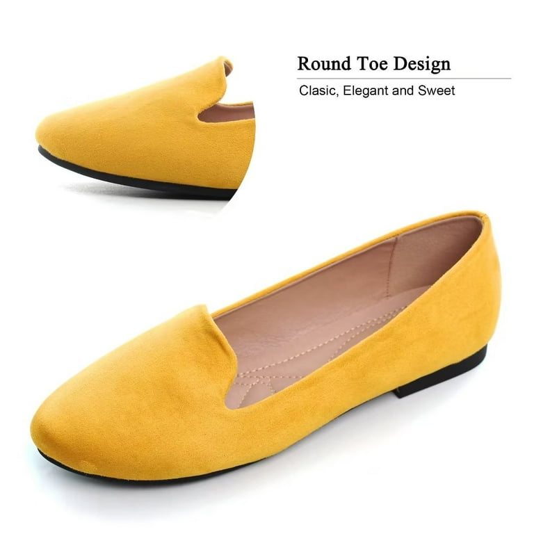 Suede Ballet Loafer: Women's Designer Flats