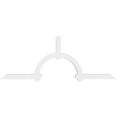 thumbnail image 2 of 96"W x 36"H x 4"D x 4"F, 9/12 Pitch, Ericson Architectural Grade PVC Gable Bracket, 2 of 8