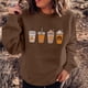 thumbnail image 1 of ICHUANYI Clearance Women Vintage Long Sleeve Loose Round Neck Halloween Spice Sweater ICHUANYI "ICHUANYI", 1 of 9