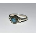 thumbnail image 4 of Navya Craft Labradorite Round 925 Sterling Silver Handmade Women Statement Ring Size 8.5, 4 of 4