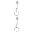 thumbnail image 3 of kurtrusly Keyring Key Chain Ring Coffee Accessories Stylish and Compact Silver Portafilter 2x2x2cm 2Set, 3 of 6